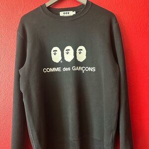 Bape x CDG Osaka Crewneck Sweater